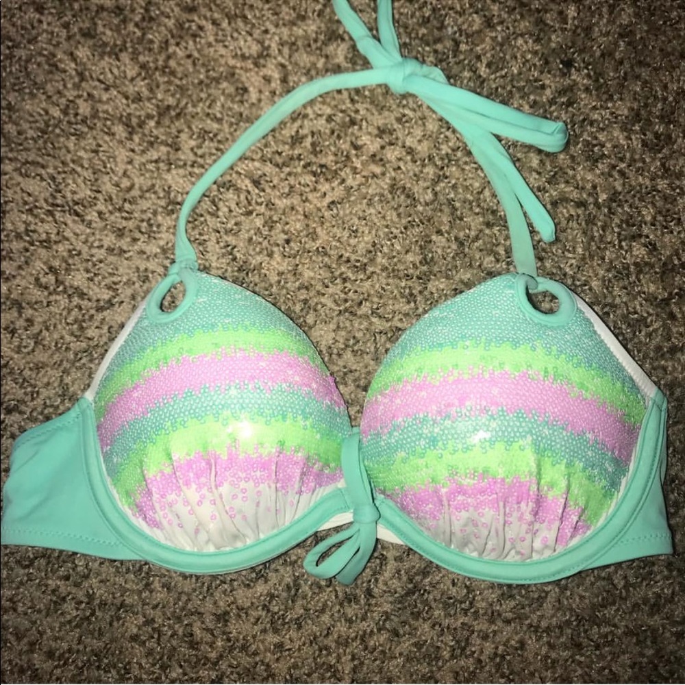PINK bikini top